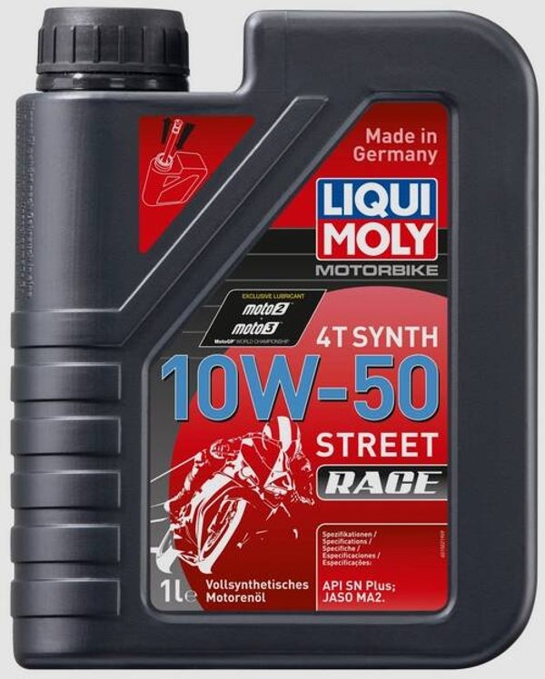 LIQUI MOLY MOTORBIKE 4T 10W-50 STREET RACE, 1 L
