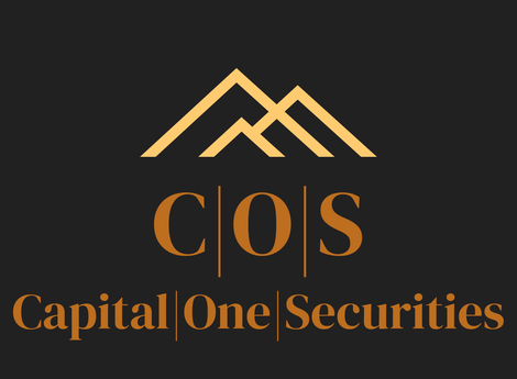 Capital One Securities "COS" Finance made easy! Contact us at info@capital-one-securities.com or visit us at www.capital-one-securities.com.