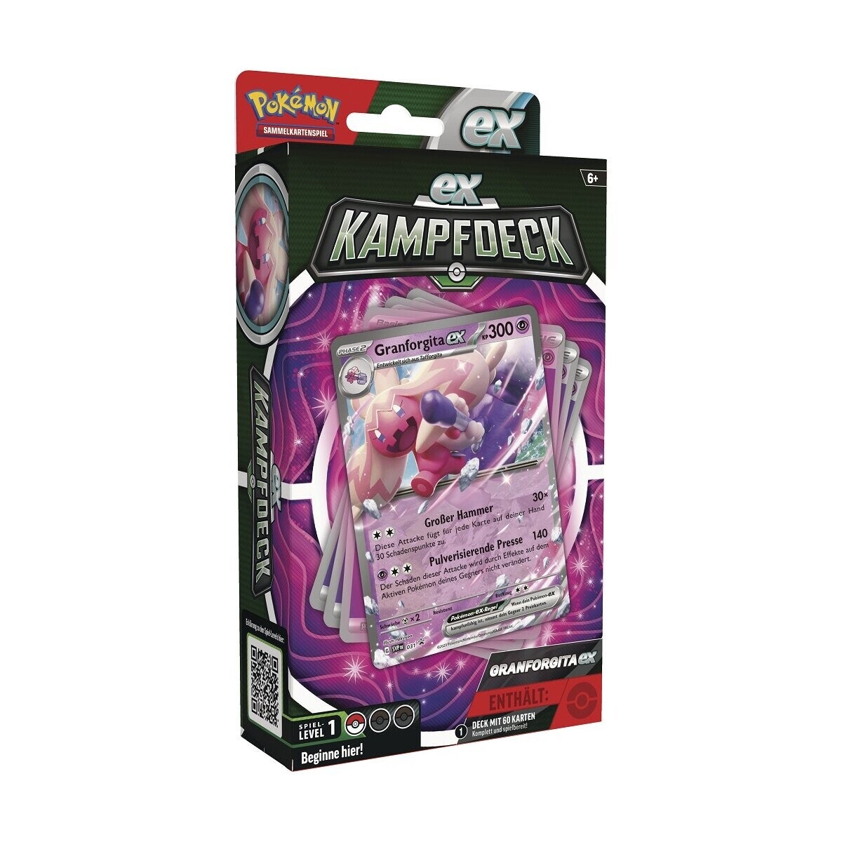 Pokémon Granforgita ex - Kampfdeck - deutsch