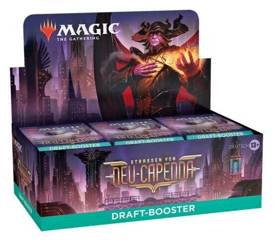 Magic the Gathering: Strassen von Neu-Capenna - Draft Booster Display - deutsch