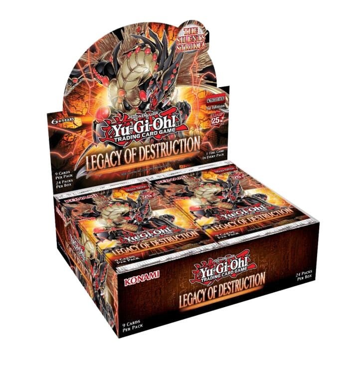Yu-Gi-Oh! Legacy of Destruction Core Booster Display - deutsch