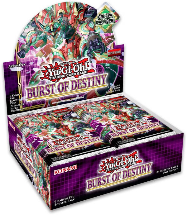Yu-Gi-Oh! Burst of Destiny Booster Display - deutsch