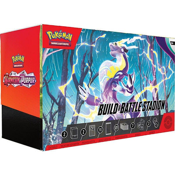 Pokémon Karmesin & Purpur Build & Battle Stadium Box - deutsch