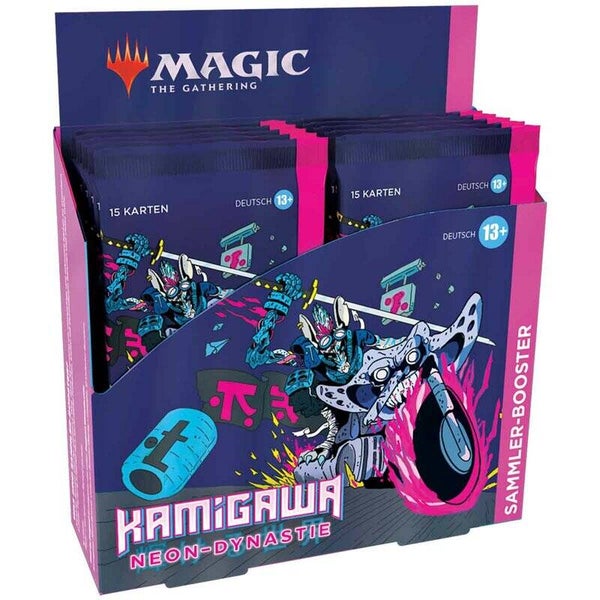 Magic the Gathering: Kamigawa: Neon Dynastie - Sammler Booster Display - deutsch