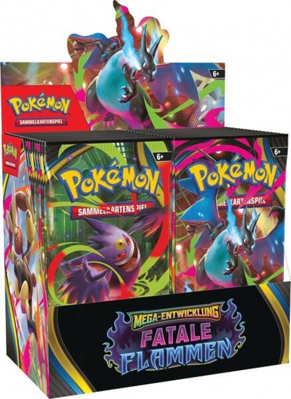 Pokémon Fatale Flammen Top-Trainer-Box - deutsch