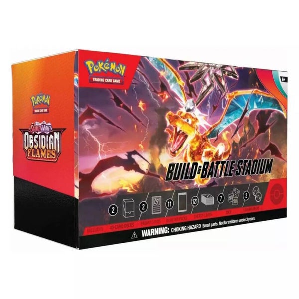 Pokémon Obsidian Flammen - Build & Battle Stadium Box - deutsch
