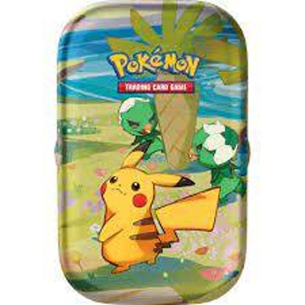 Pokémon Paldea Freunde - Mini-Tin-Box Pikachu - deutsch