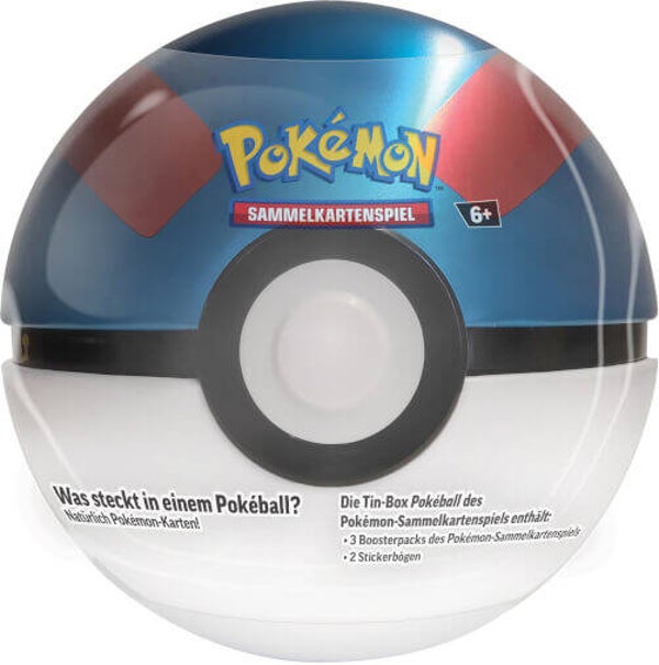 Pokémon Pokeball Tin Herbst 2023 - Superball - deutsch