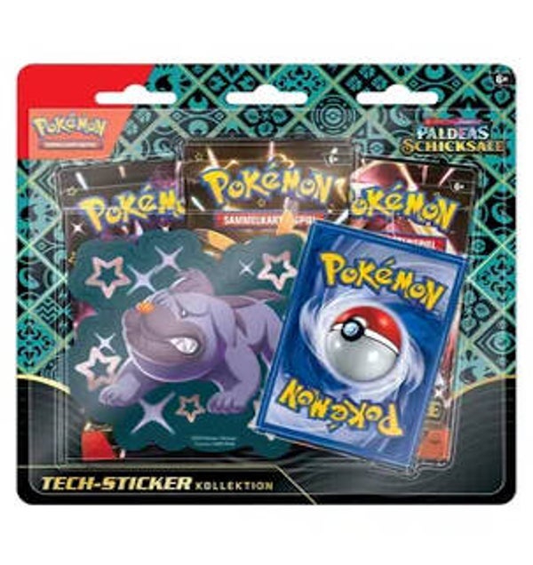 Pokémon Karmesin & Purpur Paldeas Schicksale - Tech Sticker Collection Mobtiff- deutsch
