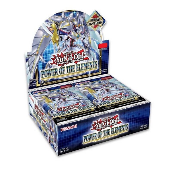 Yu-Gi-Oh! Power of the Elementals Booster Display - deutsch