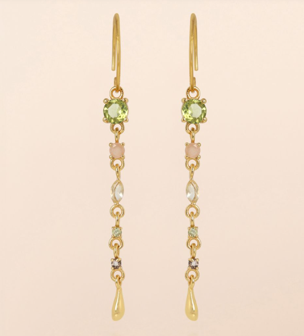 Muja Juma Oorbellen Aquila Peridoot