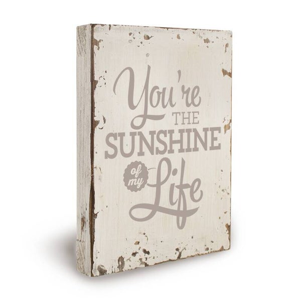 Houten decoratie - Sunshine