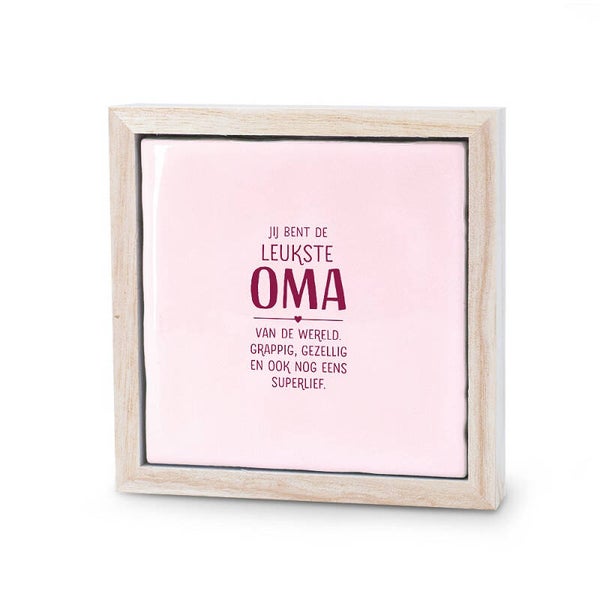 Liefs lijstje - OMA