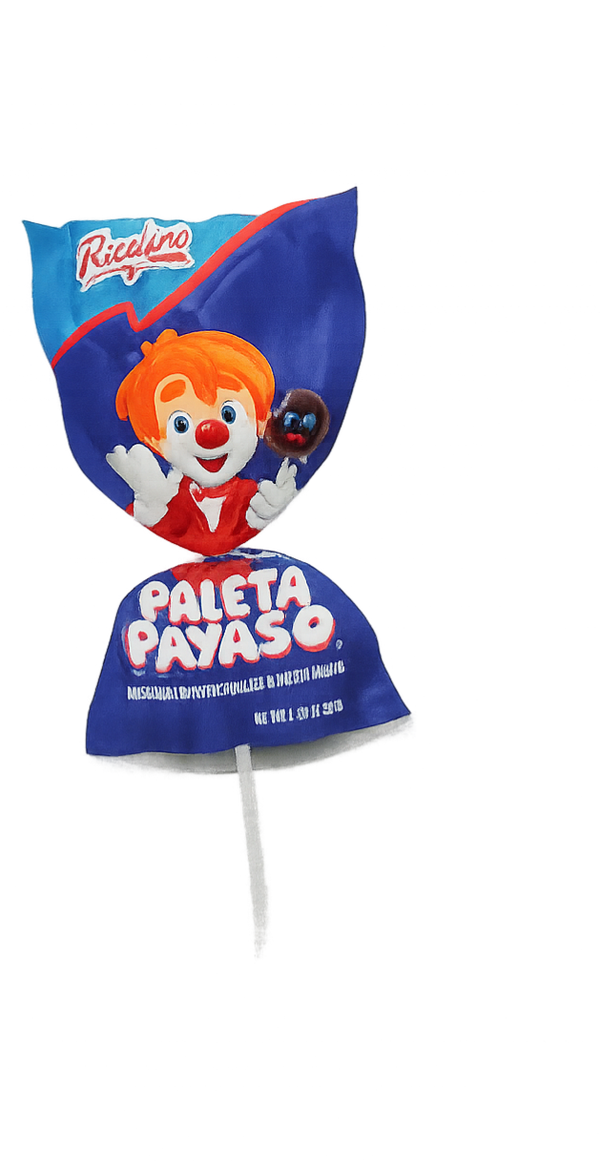Payaso Paleta – Chocolate Covered Marshmallow Lollipop (Authentic Mexican Candy)
