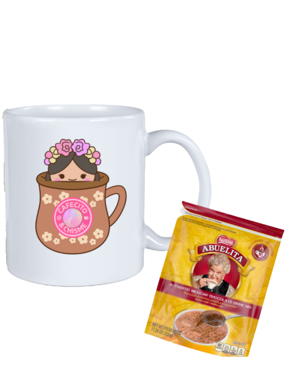 Abuelita Chocolate Starter Kit – Mexican Hot Chocolate Mug Set