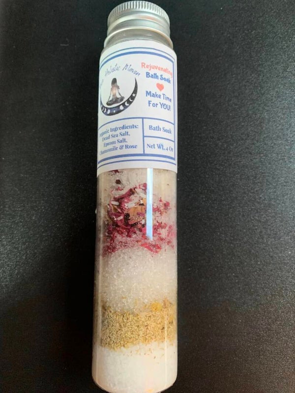 Herbal Bath Salts, Rejuvenating