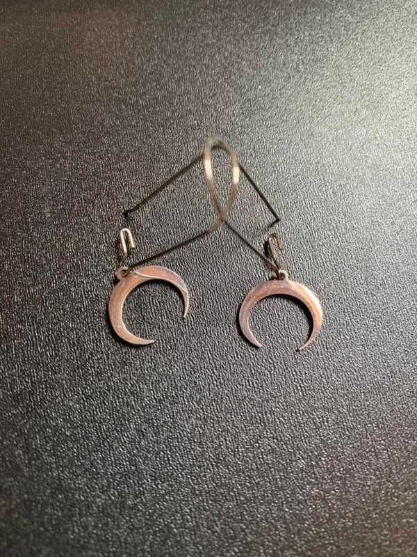 Moon Charm Earrings