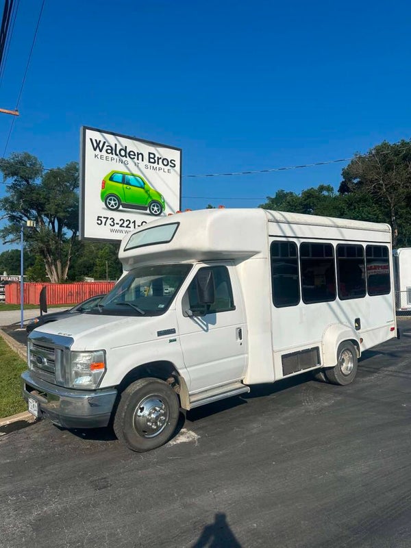 2009 Ford E350 Shuttle Bus-15 Passenger (no CDL needed)