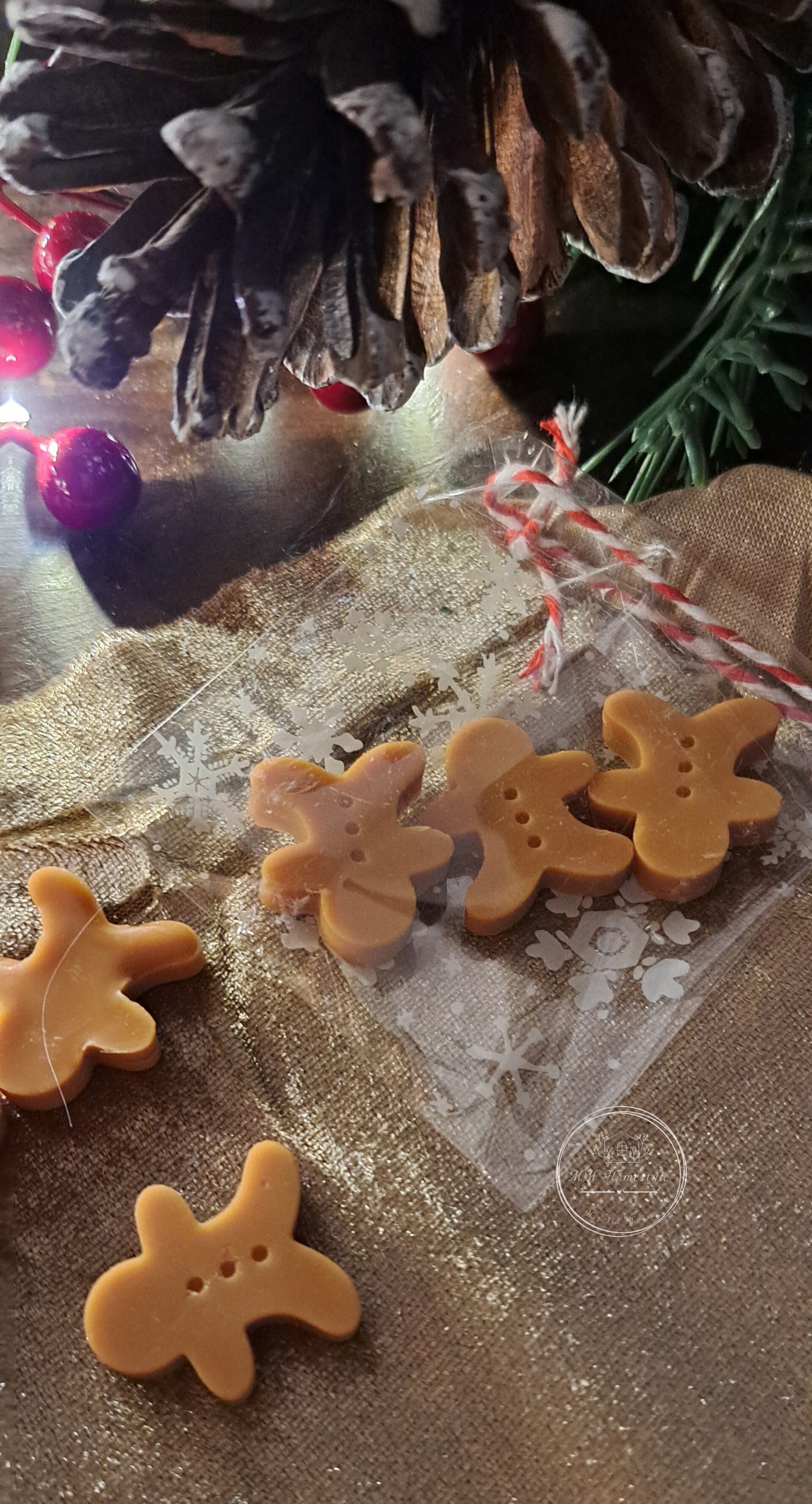 MM Homestyle Waxmelts monstertjes Gingerbread Small
