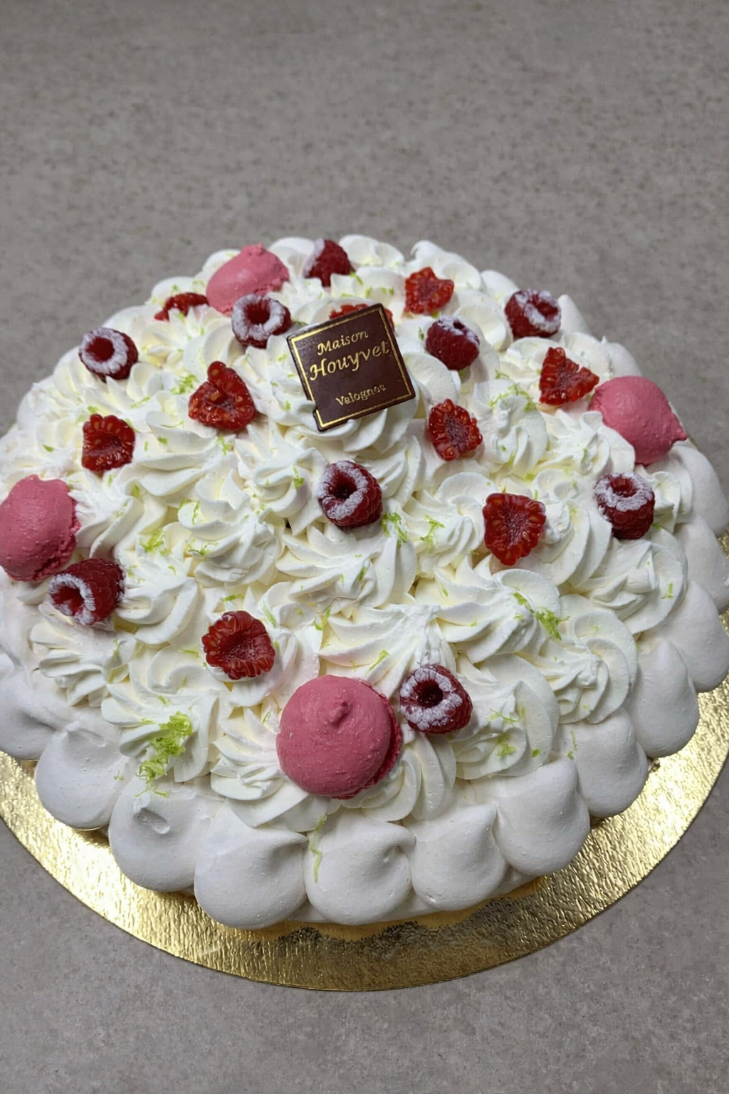 Pavlova fruits rouges