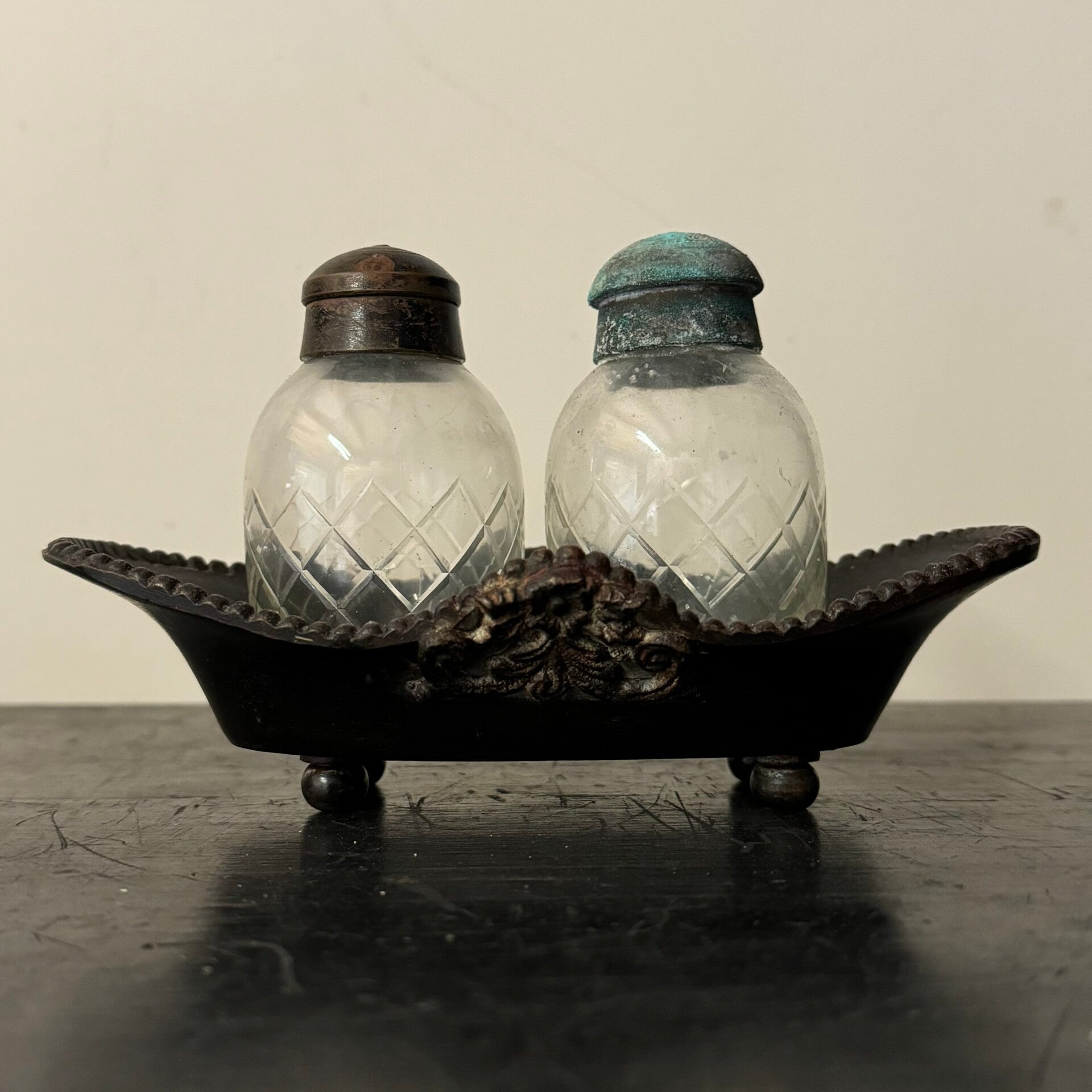 Peper- & Zoutstel in schaaltje