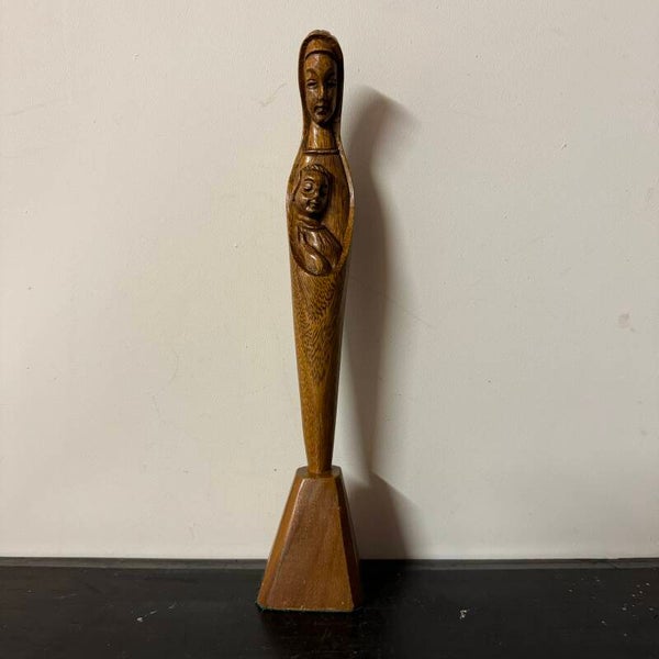 Mariabeeld hout