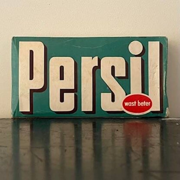Oude verpakking "Persil" met bleek