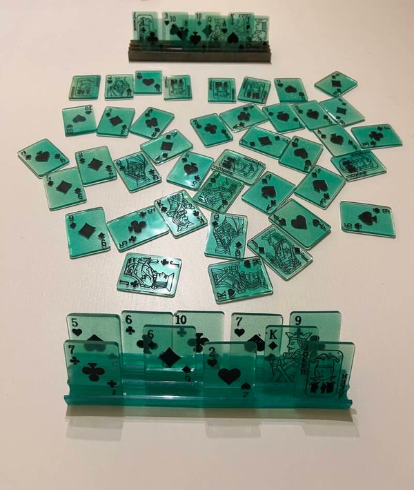 Kartenspiel „grün/schwarz“