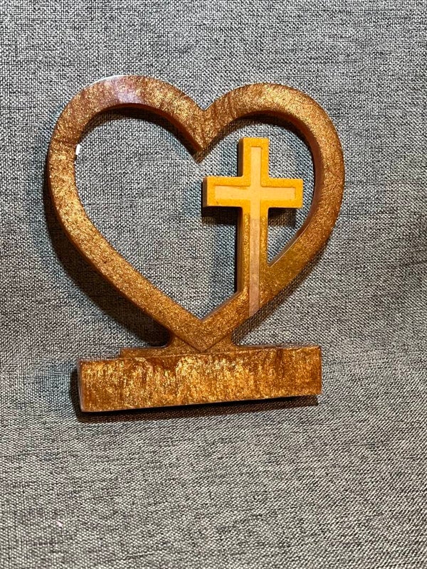 Aufsteller Herz/Kreuz