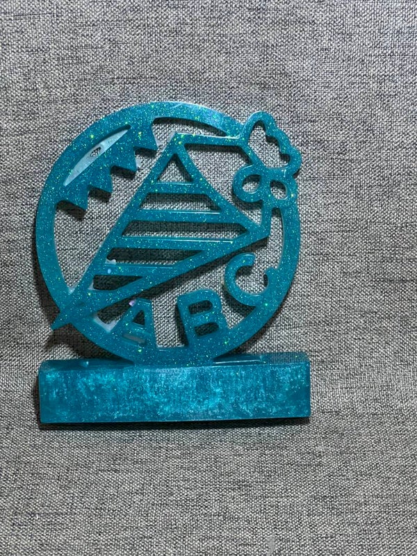 Aufsteller Einschulung „blau“