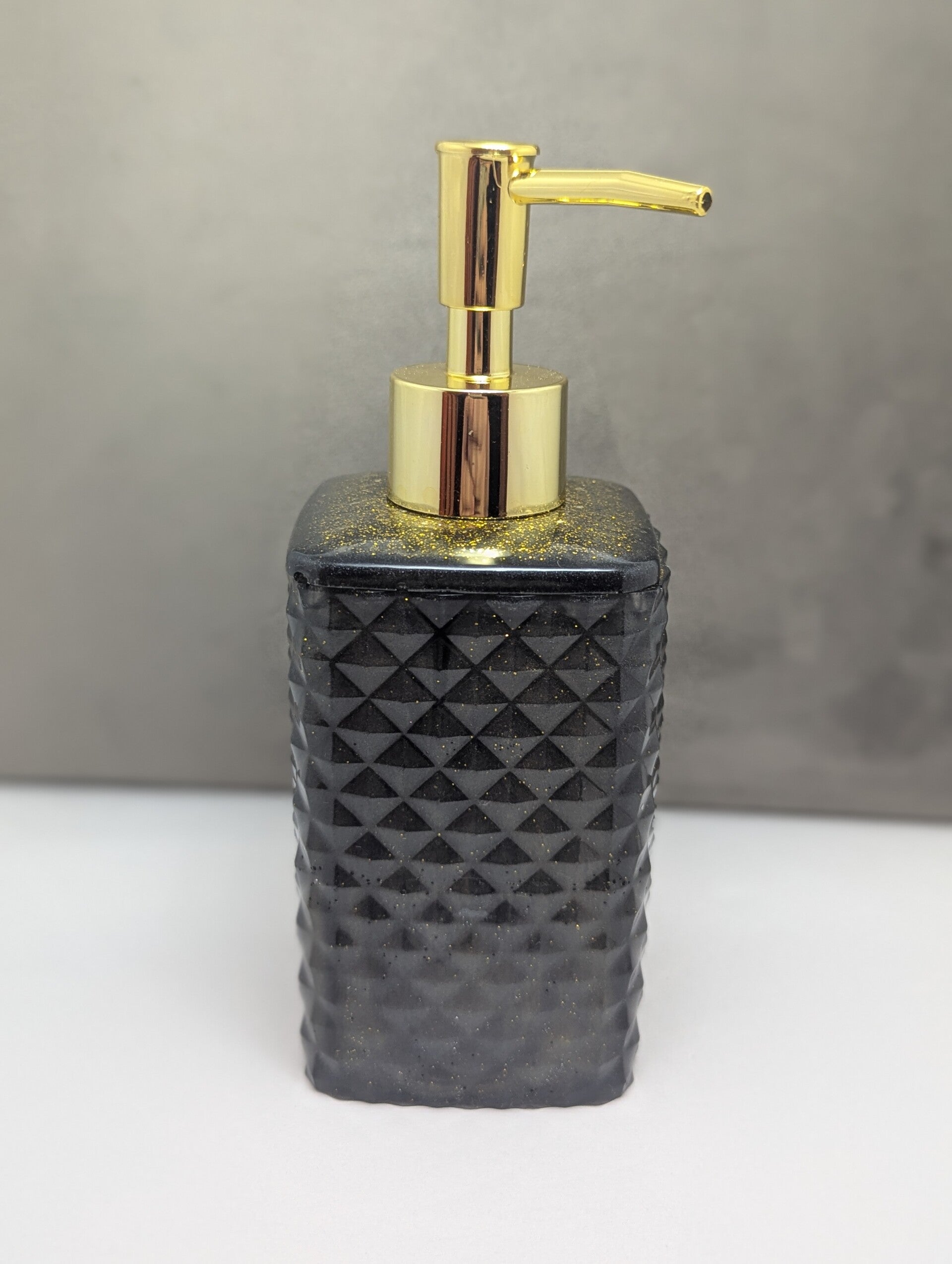 Seifenspender Schwarz/Gold