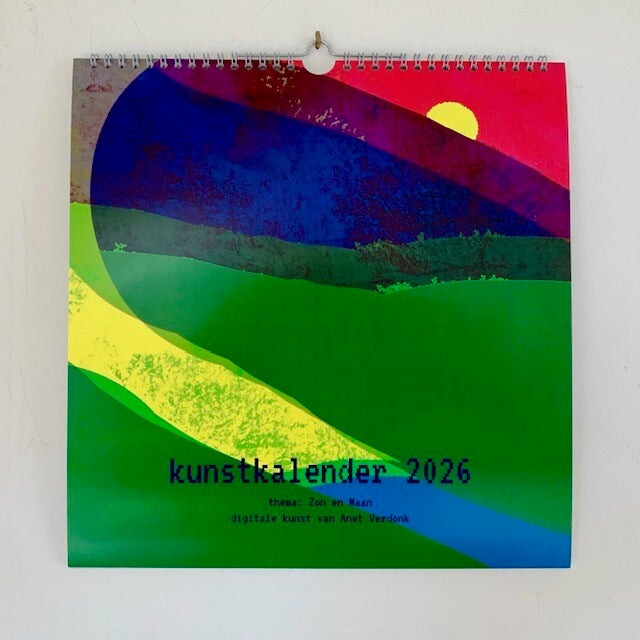 Kunstkalender 2026 vierkant (30x30cm)