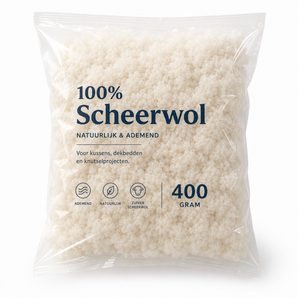 Scheerwol bolletjes 400 gram