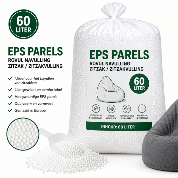 60 liter EPS Parels Rovul