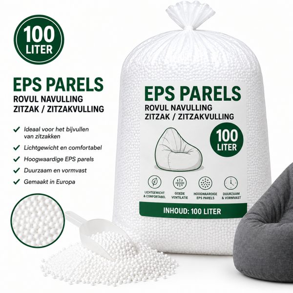 100 liter EPS Parels Rovul zitzakvulling