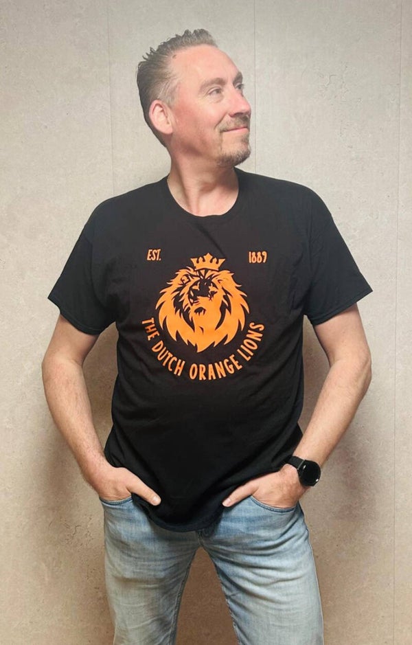 WK T-shirt orange lions