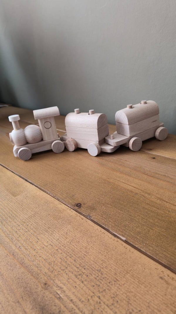 Houten trein Groot