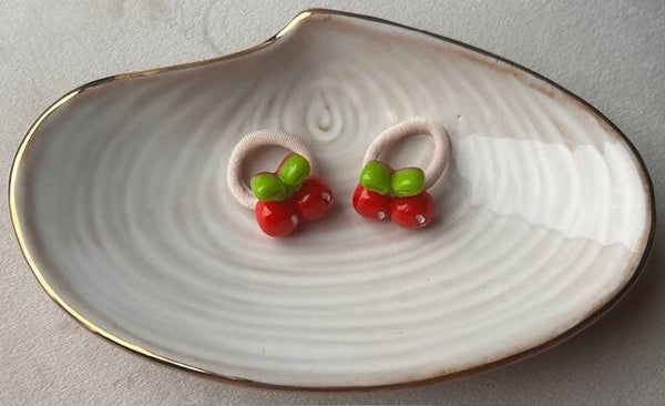 Haarelastiekje - Kers