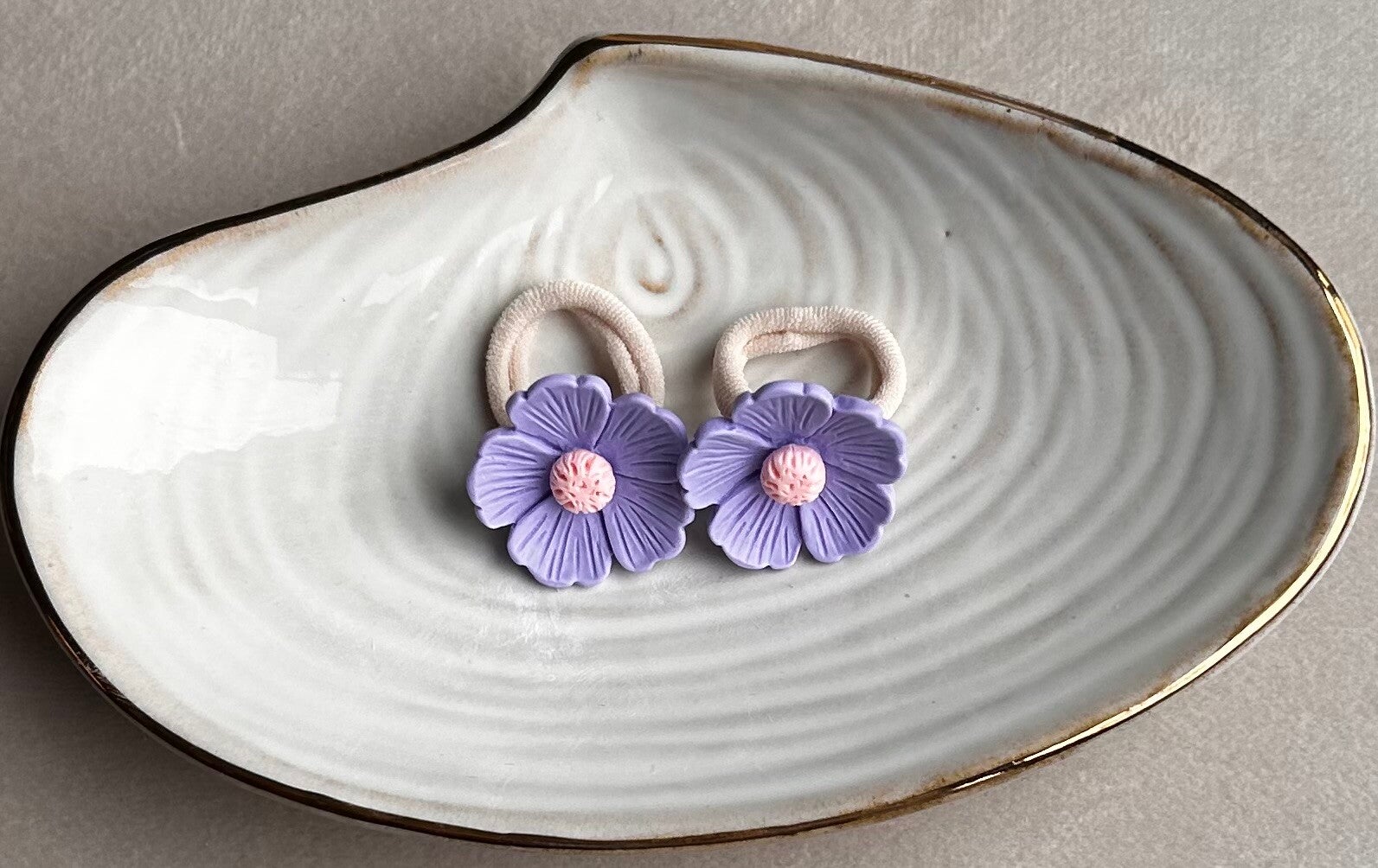 Haarelastiekje - Bloem