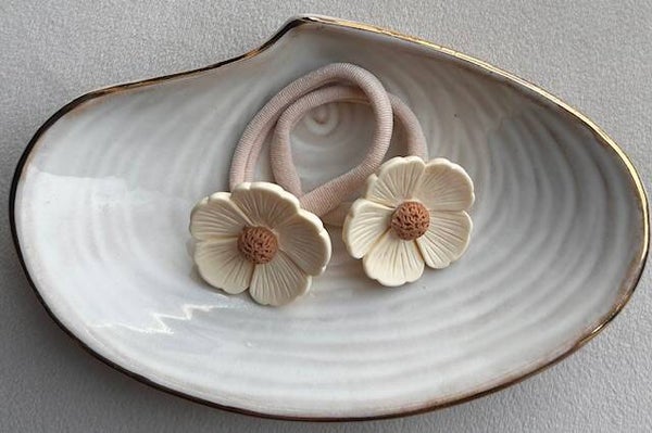 Haarelastiekje - Bloem groot