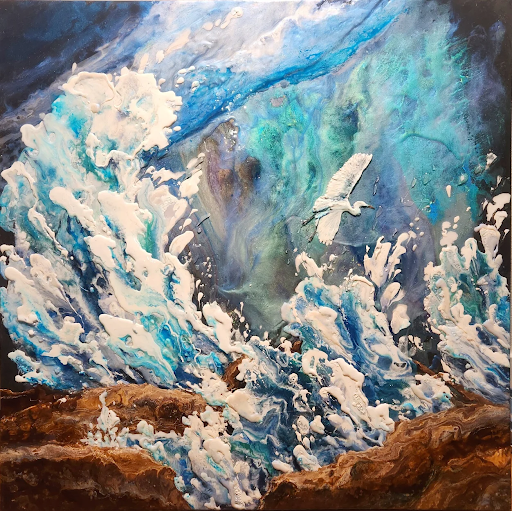 Luxury Coastal Art in Hawaii | Kristi Moomey