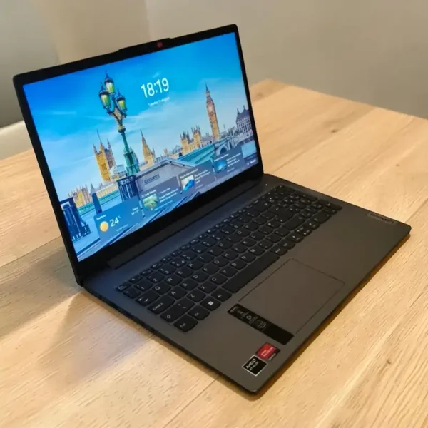 Lenovo IdeaPad Slim 3 15AMN8 Laptop, 4GB RAM, 128 SSD, Win11Pro, AMD Athlon Silver