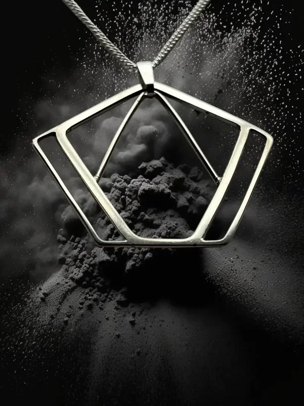 Art Deco Pentagon Pendant
