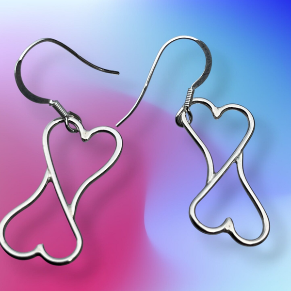 Hearts in Tandem Earrings