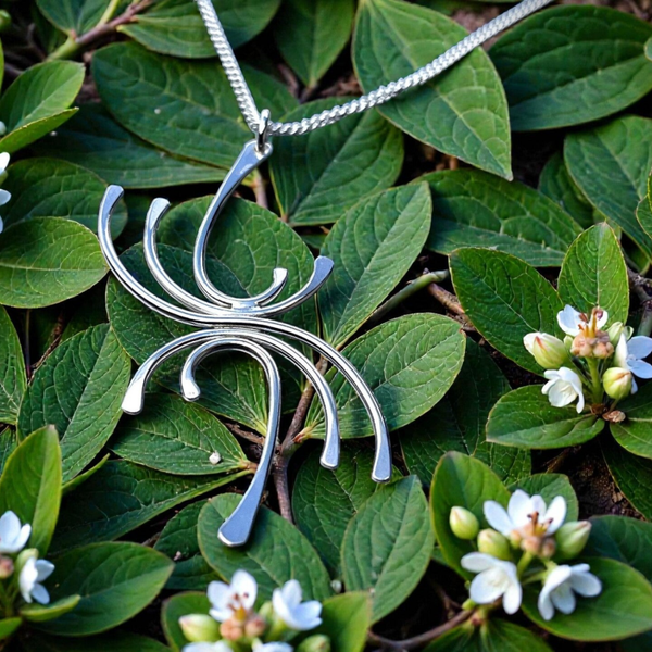 Chrysanthemum-inspired  Pendant