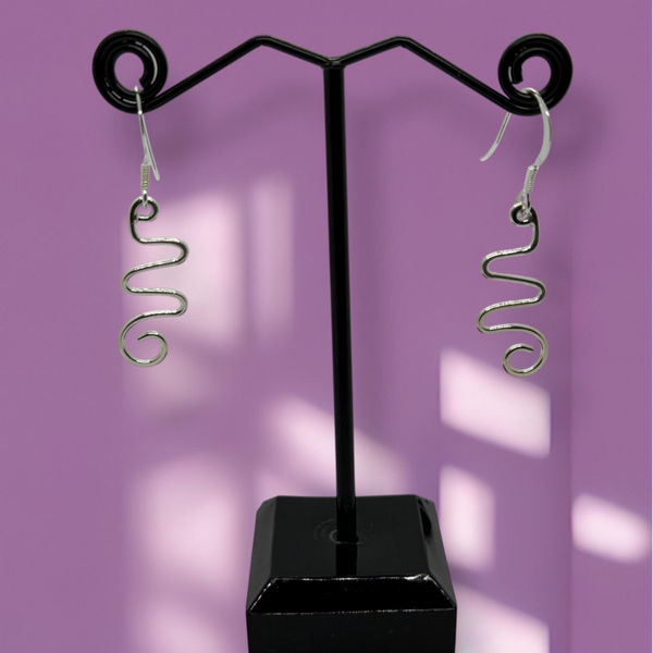 Extended Snake Earrings
