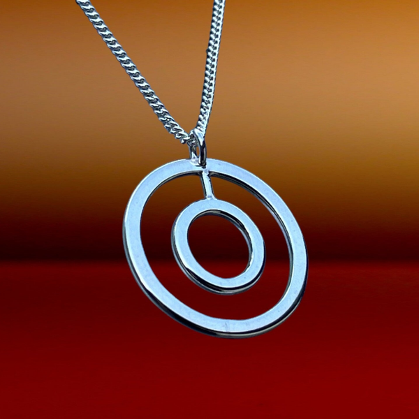 Drop Circle Pendant