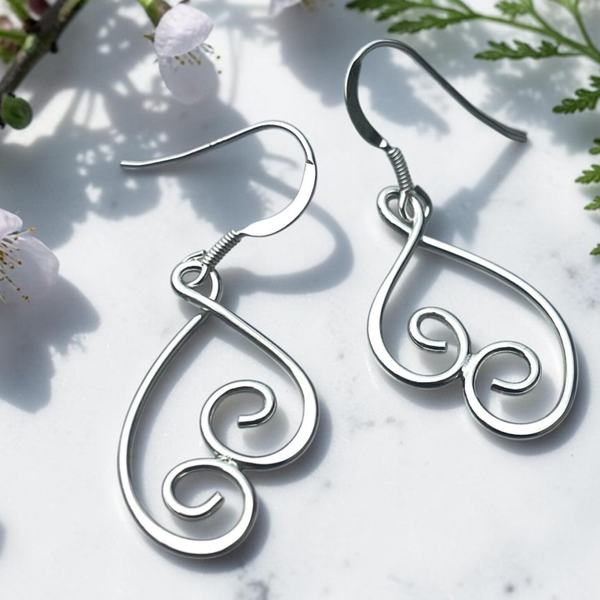 Elegant Curl Earrings