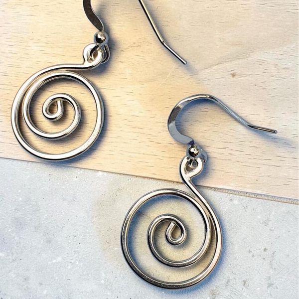 Simply Swirl Earrings