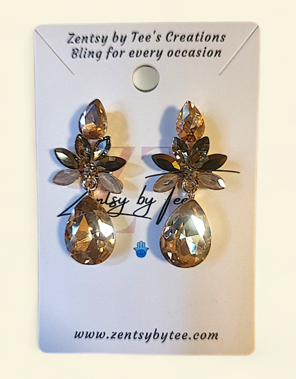 Sheik Crystal Earrings